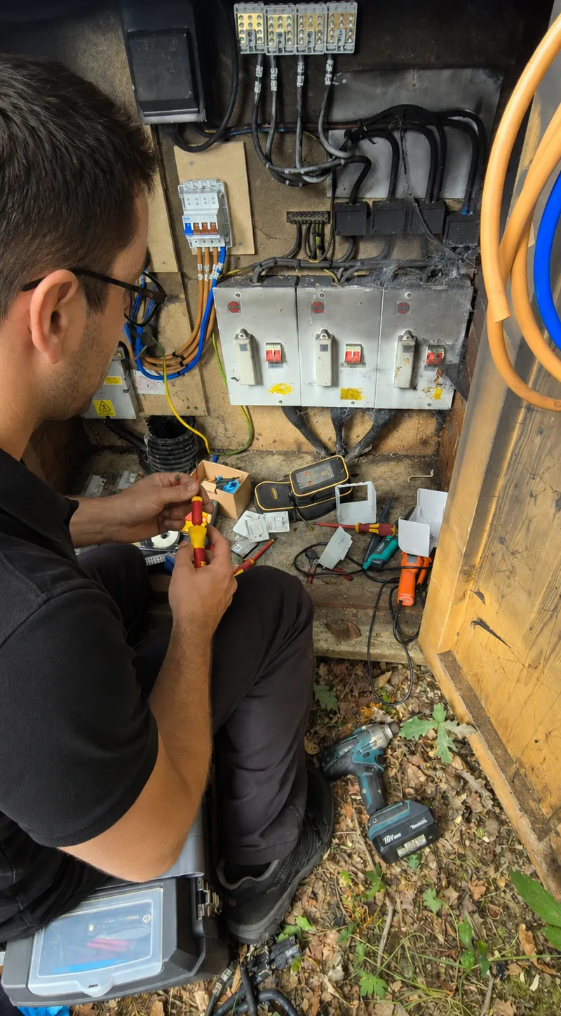 Burnt electrical wiring,why emergencies must not be ignored